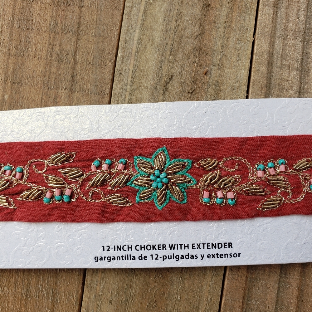Boho Choker Foral